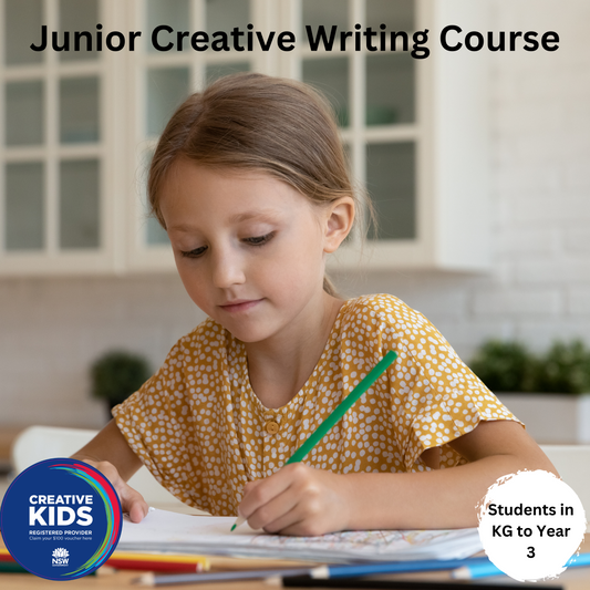 Junior Years Creative Writing Workshop (KG to Year 3)