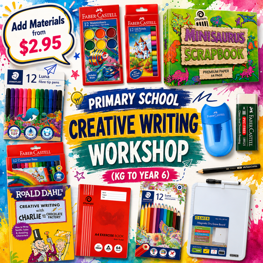 Primary School Creative Writing Materials & Workshop (KG to Year 6)