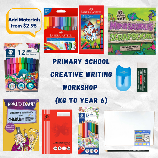 Primary School Creative Writing Materials & Workshop (KG to Year 6)