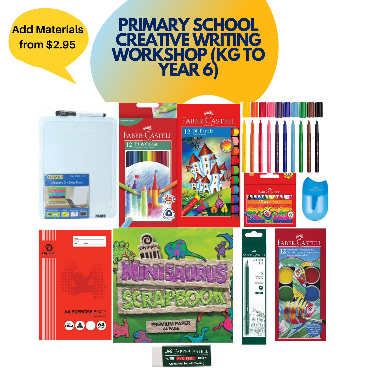 Primary School Creative Writing Materials & Workshop (KG to Year 6)