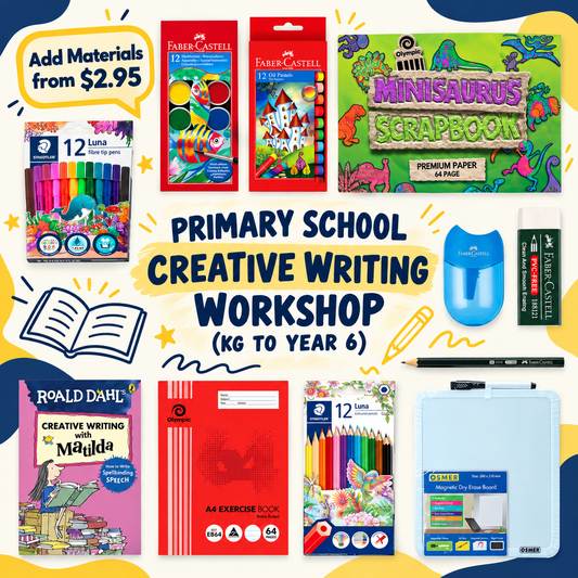 Primary School Creative Writing Materials & Workshop (KG to Year 6)